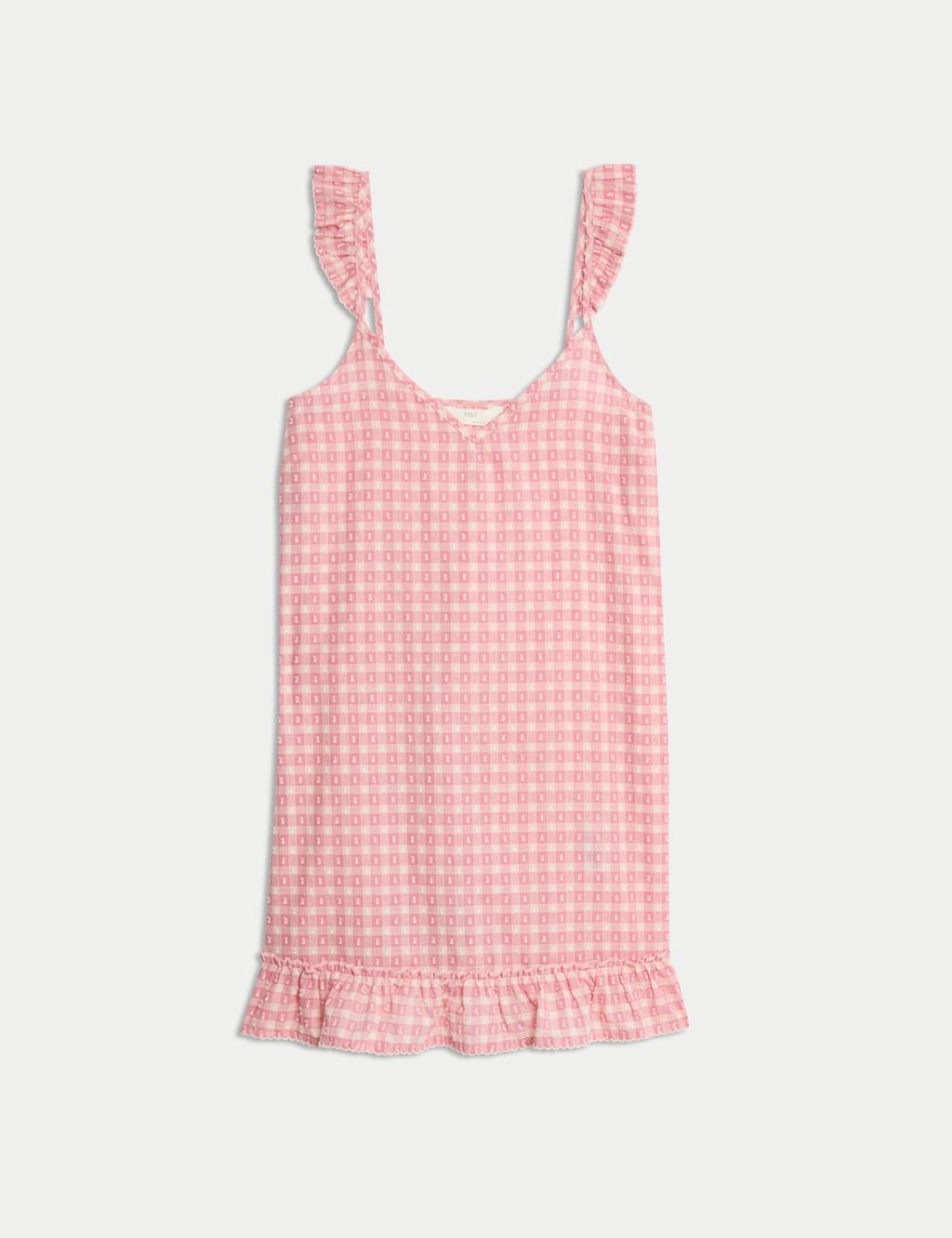Camisola de tiros con diseño de cuadritos