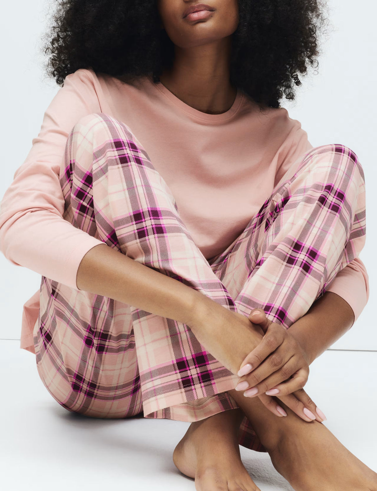 Pijama de manga larga estampado flat pack