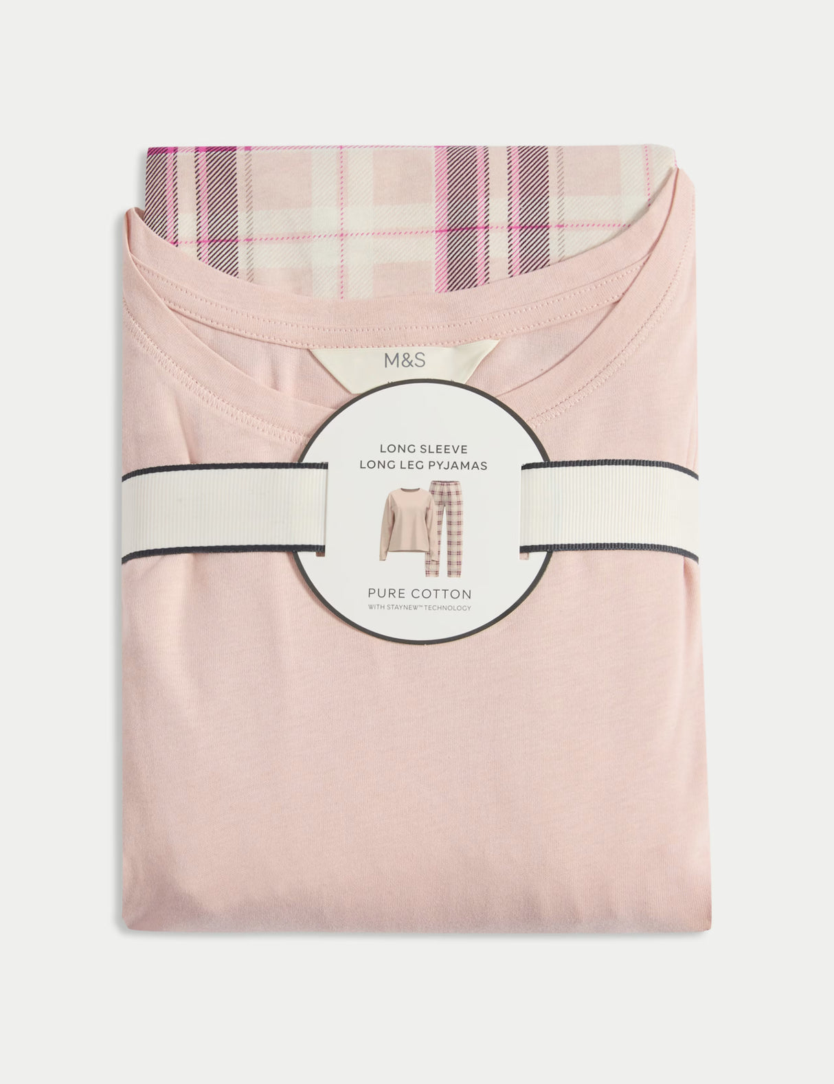 Pijama de manga larga estampado flat pack