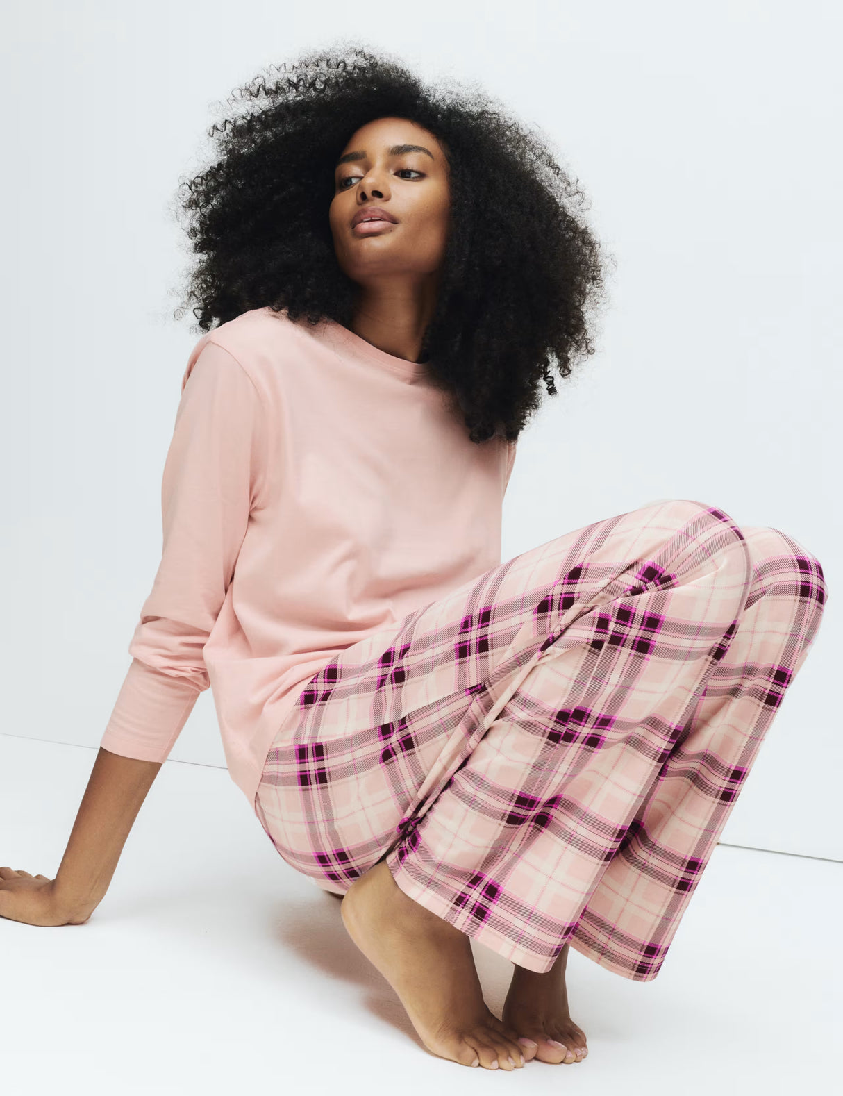 Pijama de manga larga estampado flat pack