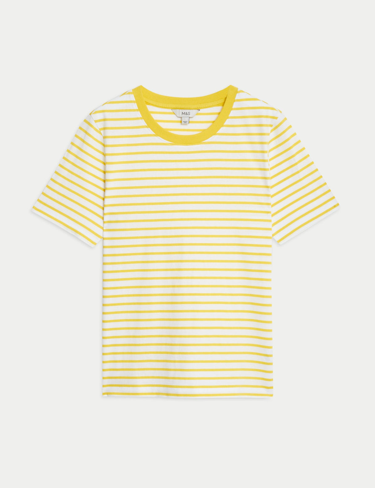 Camiseta rayas de manga corta