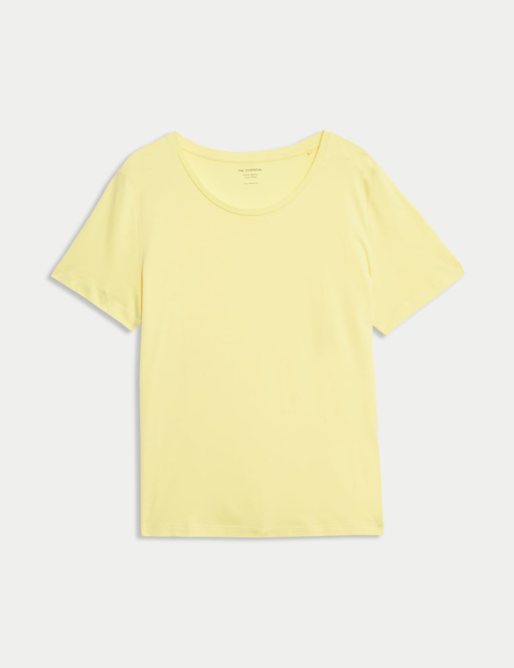 Camiseta de manga corta básica ajustada