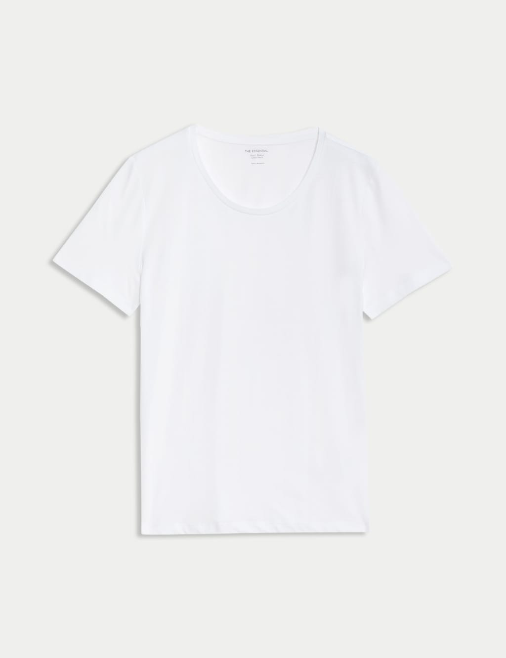 Camiseta de manga corta básica ajustada