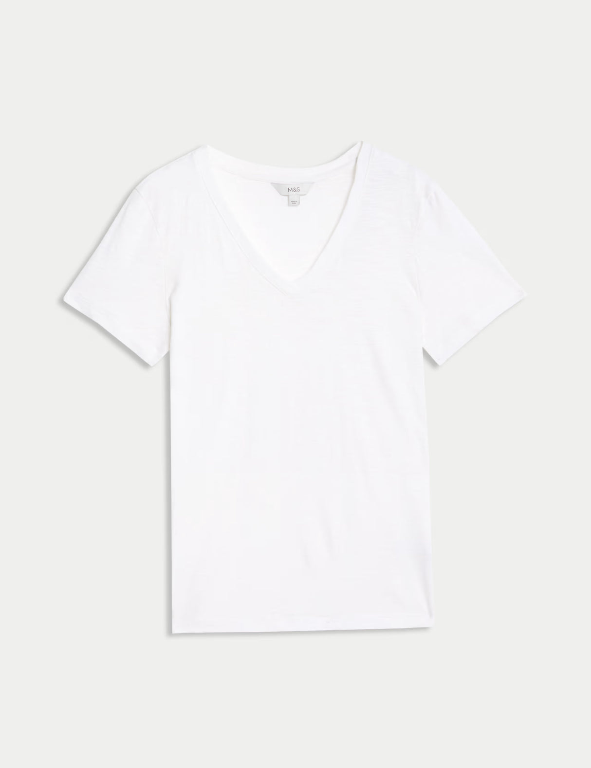 Camiseta de manga corta con escote pico Everyday