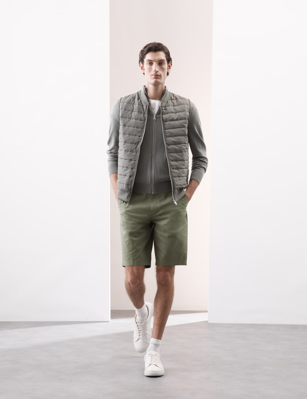 Pantalón chino corto Autograph