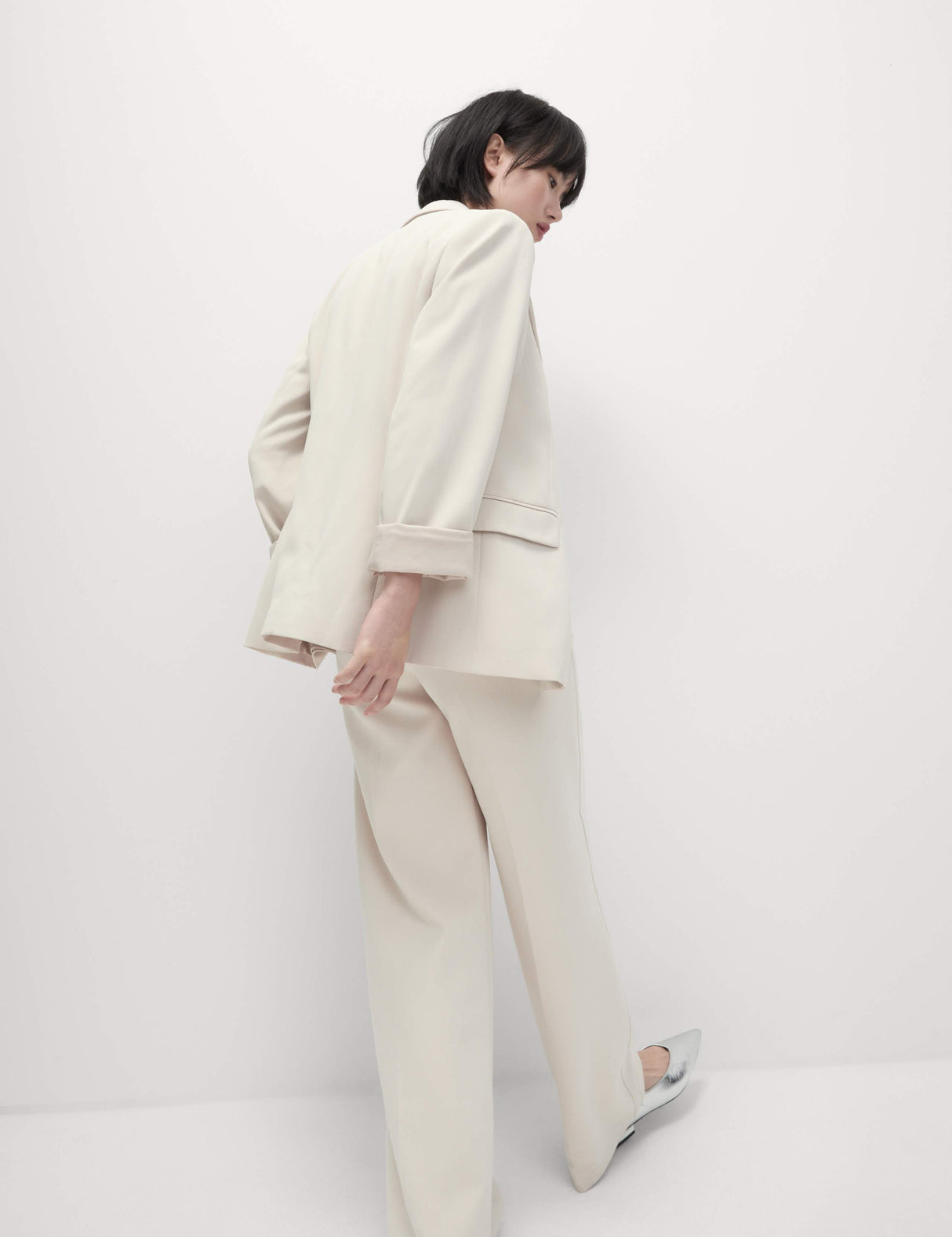 Chaqueta Blazer de corte relax