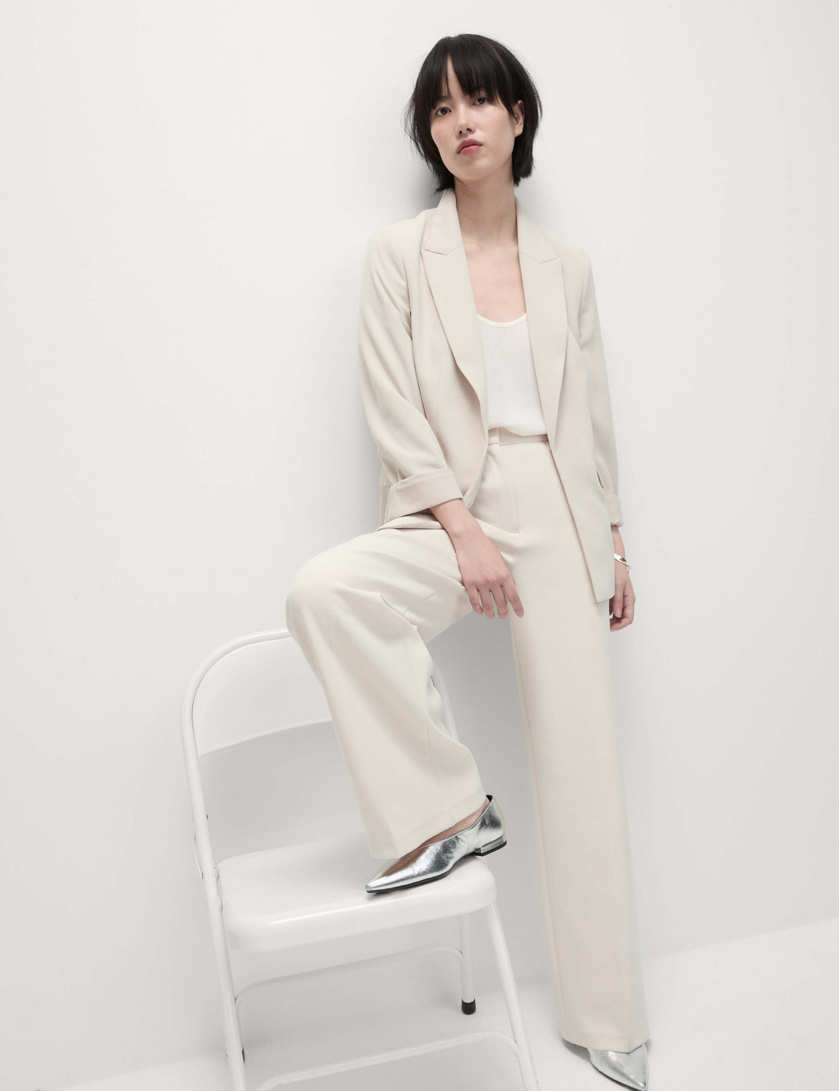 Chaqueta Blazer de corte relax