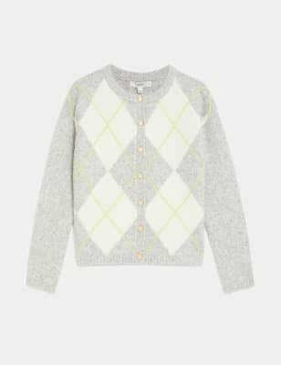 Rebeca con diseño de rombos