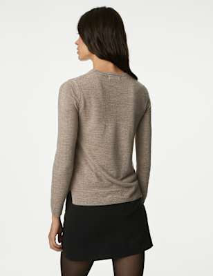 Jersey liso cuello redondo