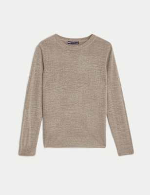 Jersey liso cuello redondo