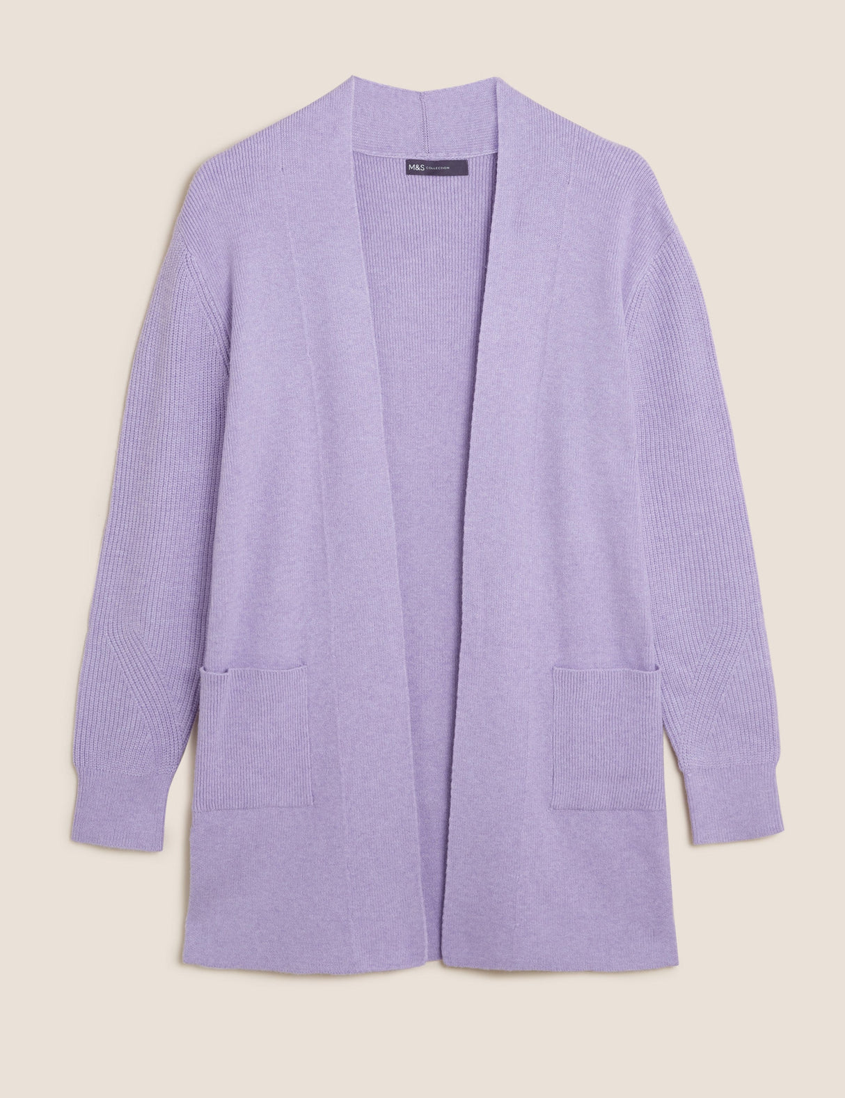 Cardigan con bolsillos