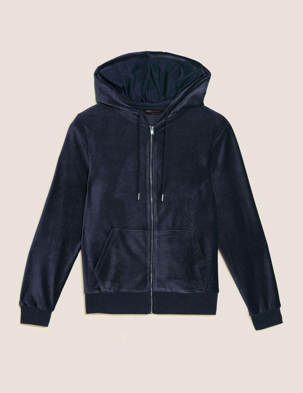 Chaqueta de chandal de terciopelo