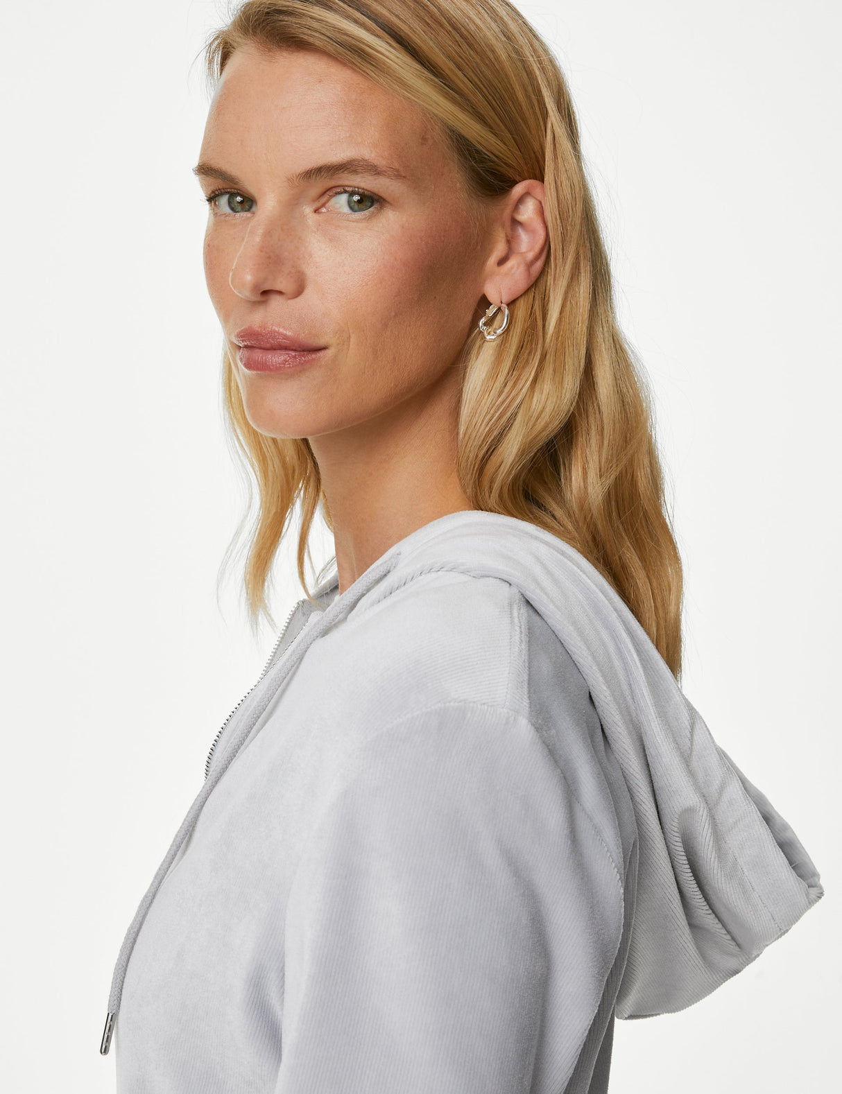 Chaqueta de chandal de terciopelo