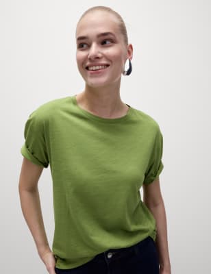 Camiseta de manga corta relax