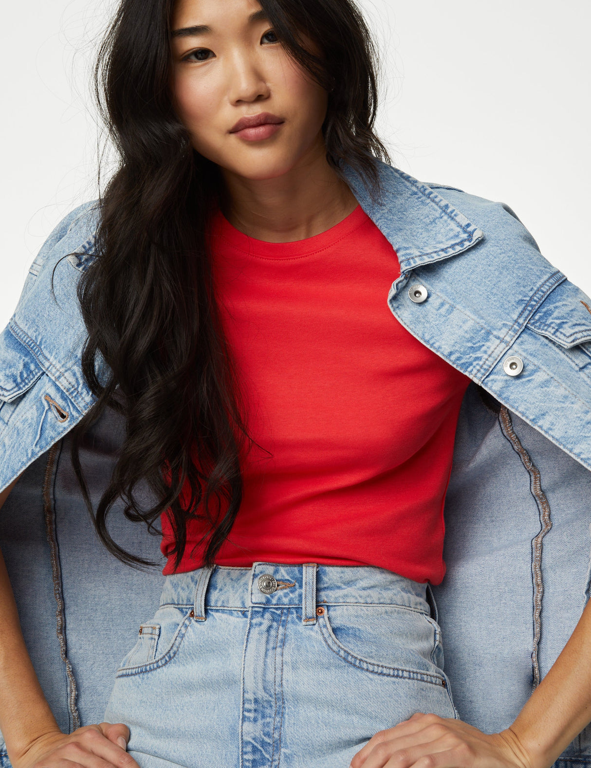 Camiseta básica de manga corta