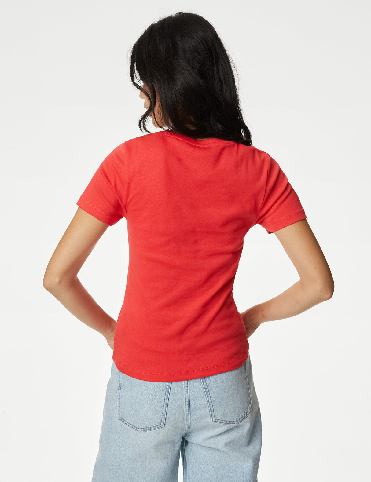 Camiseta básica de manga corta