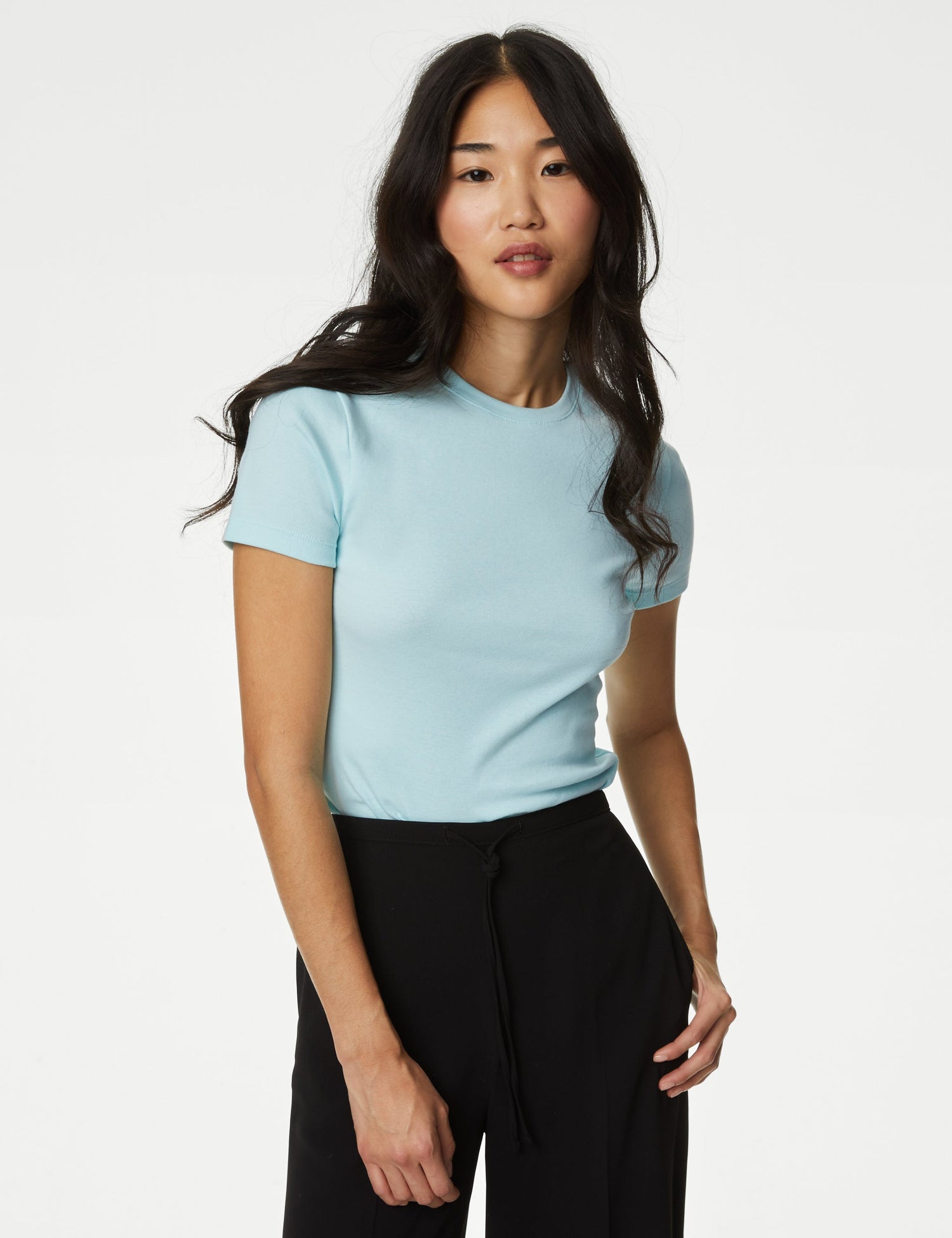 Camiseta básica de manga corta