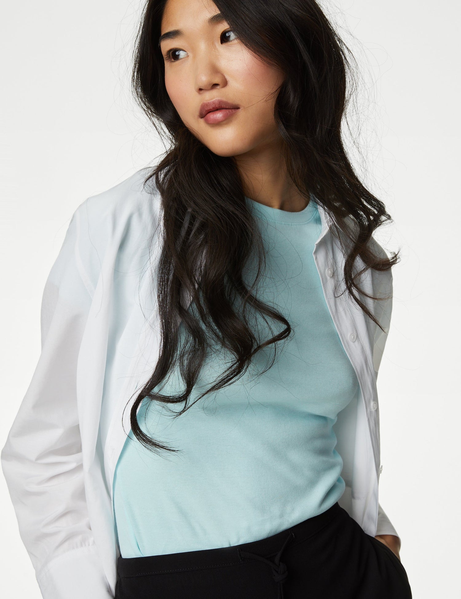 Camiseta básica de manga corta