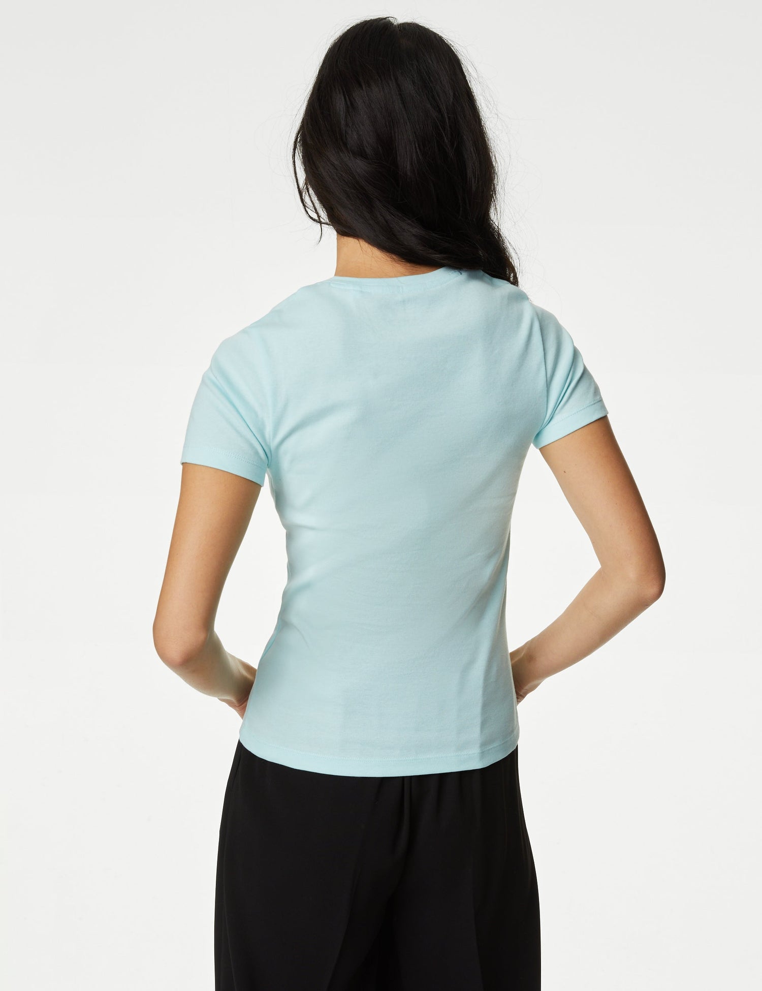 Camiseta básica de manga corta