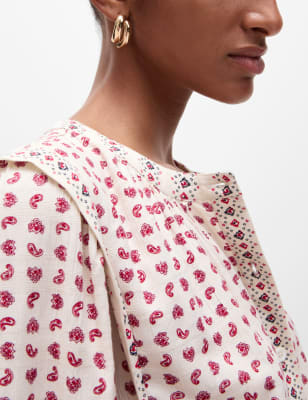 Blusa de manga larga con diseño