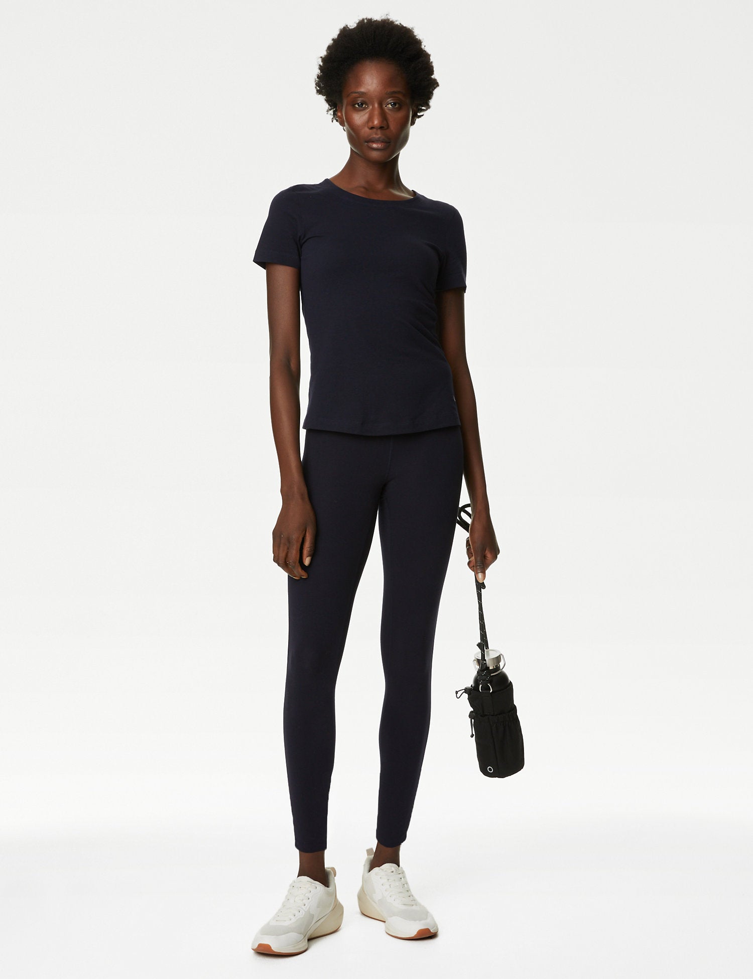 Top de manga corta de algodón Active Good Move