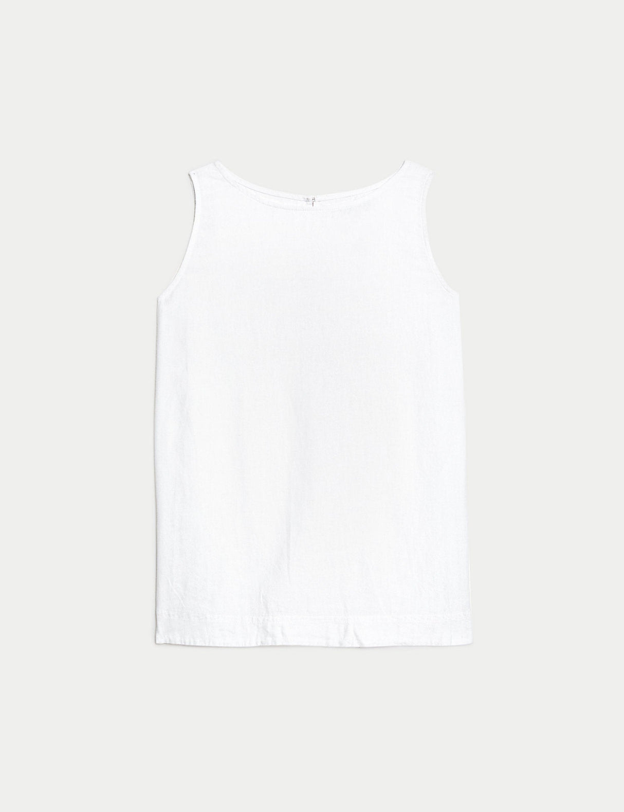 Blusa de lino sin mangas