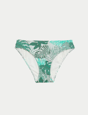 Parte baja de bikini con flores