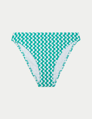 Parte baja de bikini con flores