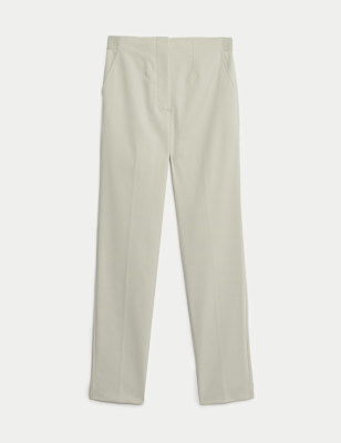 Pantalón tobillero de algodón