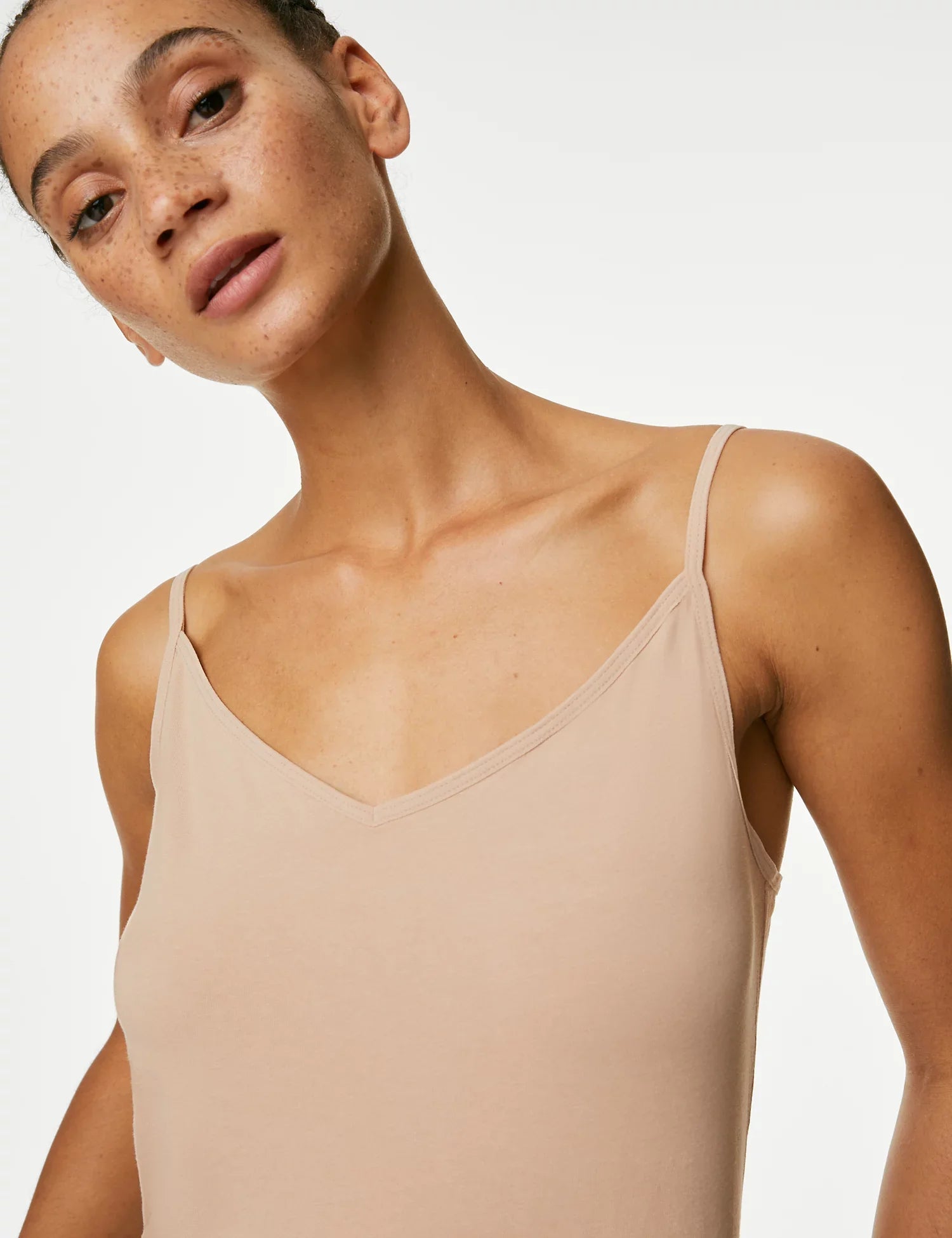 Pack 3 tops de tiros algodón