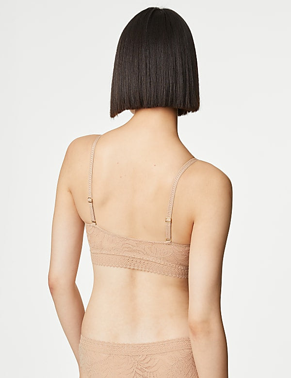 Sujetador sin aro con encaje Flexifit