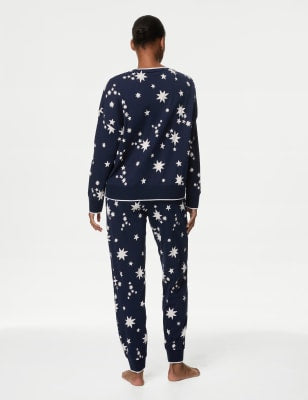 Pijama de manga larga con diseño de perritos