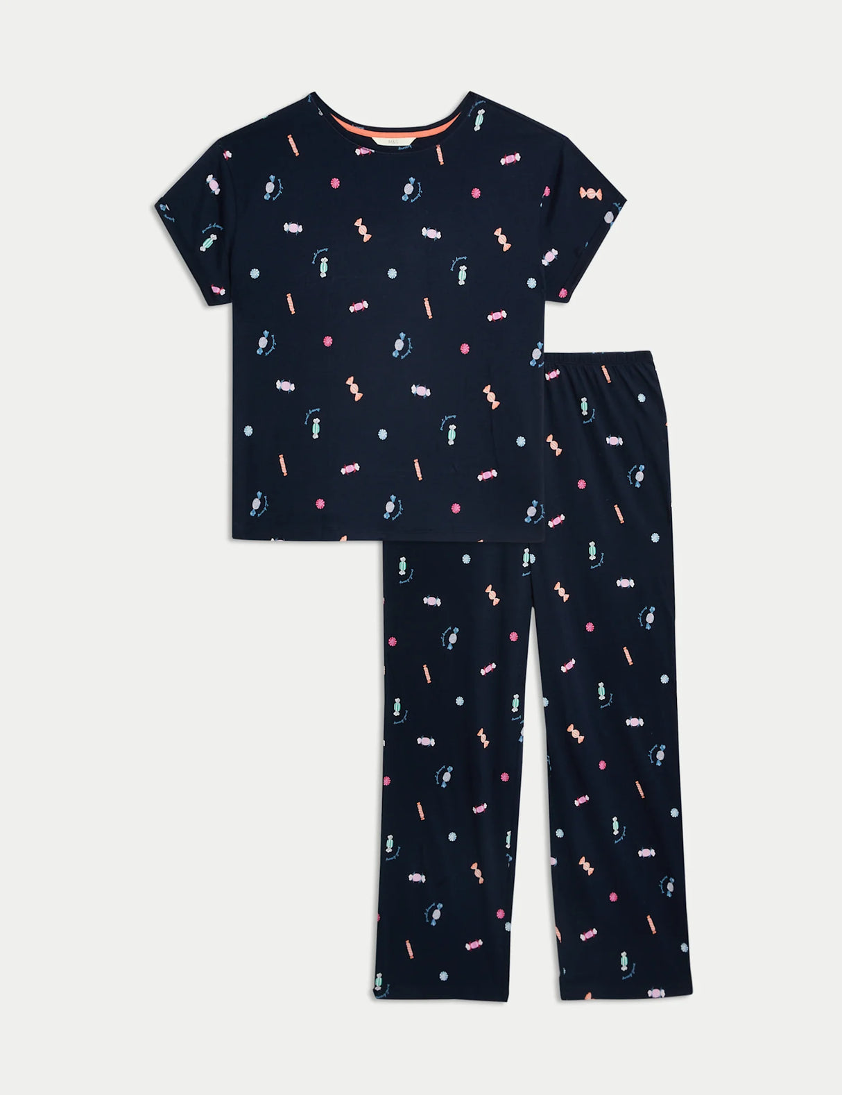 Pijama de manga corta con diseño FP