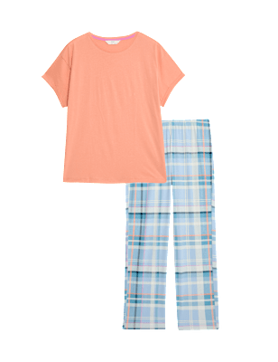 Pijama de manga corta con diseño FP
