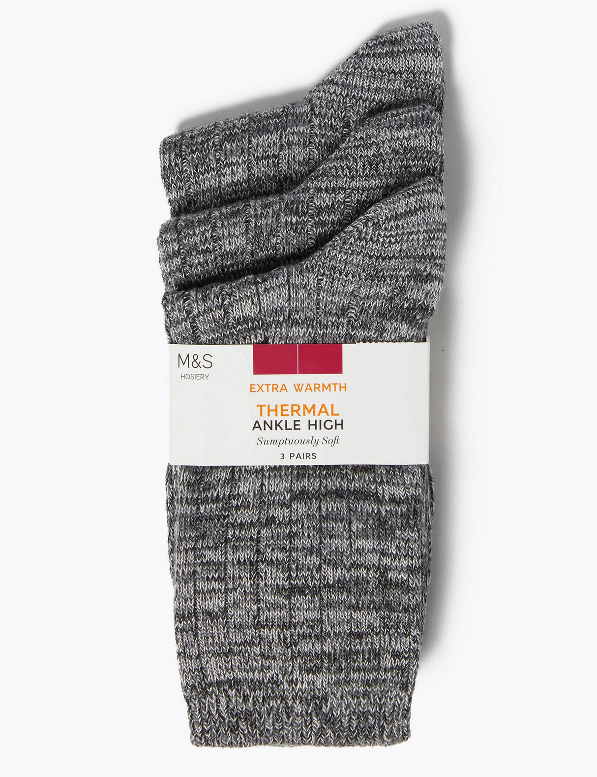 Pack 3 calcetines térmicos lisos