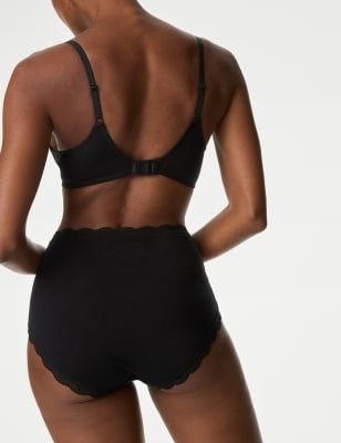 Pack 3 bragas altas de algodón