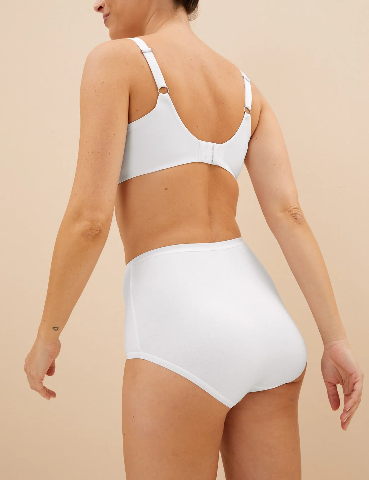 Pack 3 bragas altas de algodón