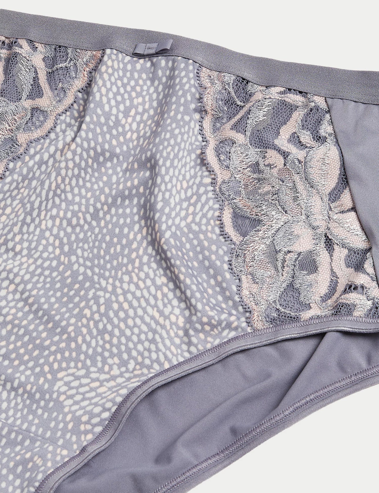 Pack 3 Bragas altas con encaje