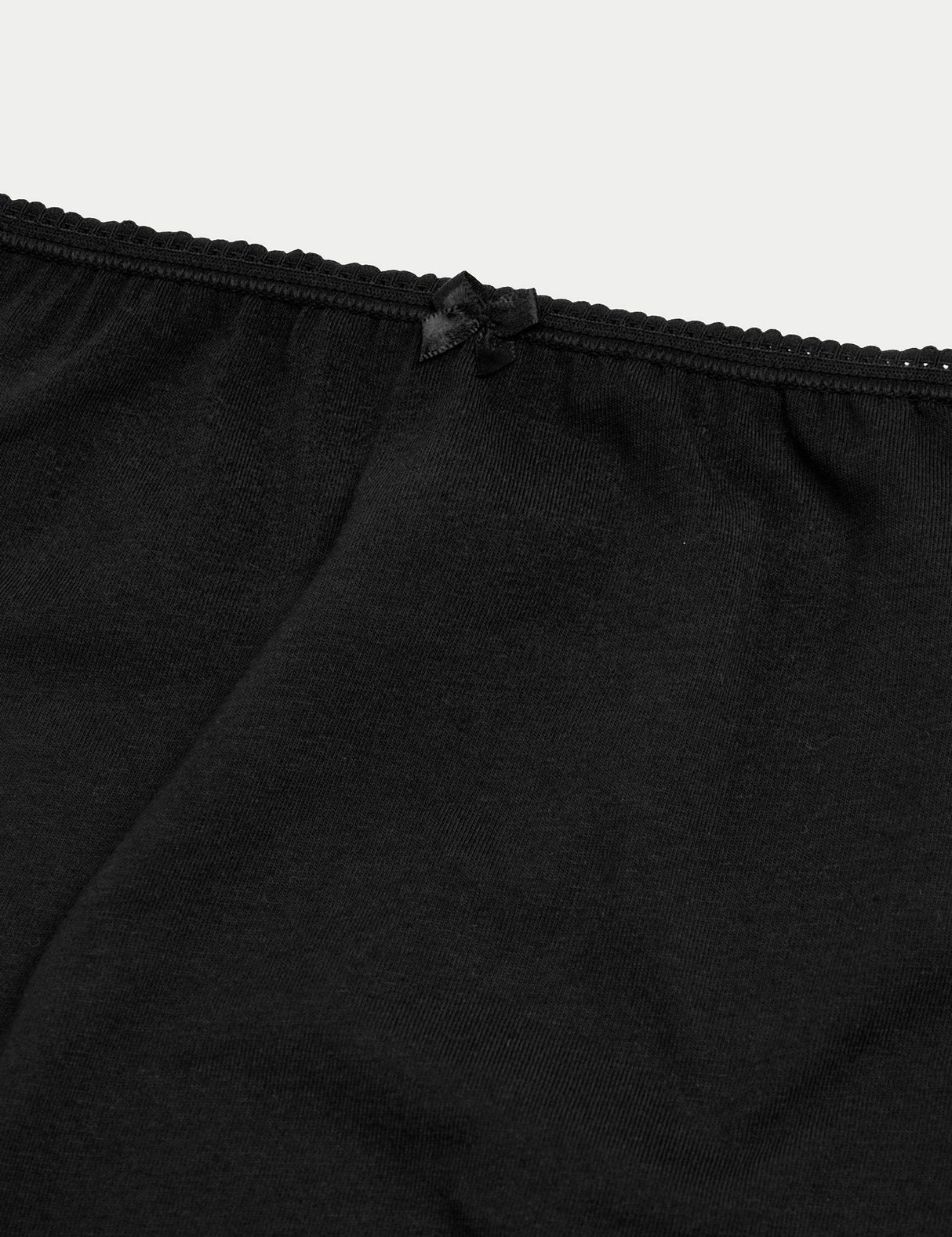 Pack x5 bragas altas lisas