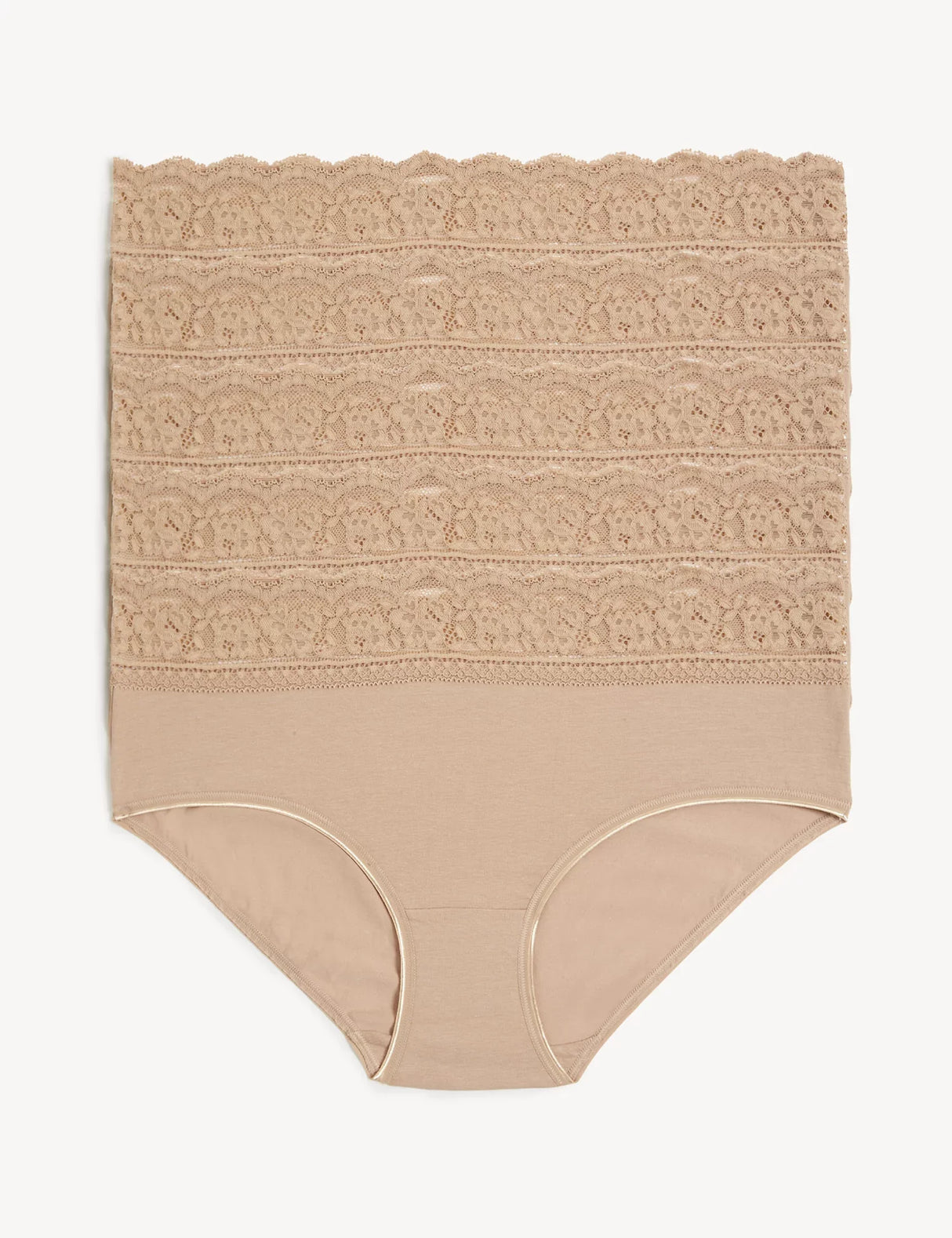 Pack x5 bragas altas detalle encaje