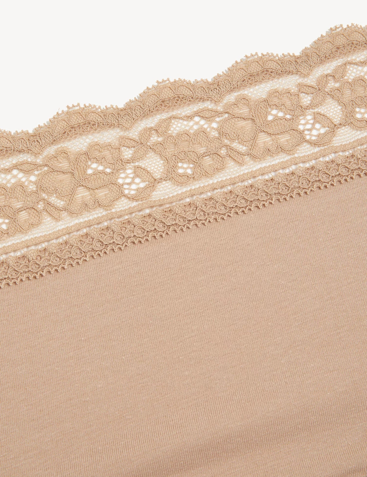 Pack x5 bragas altas detalle encaje