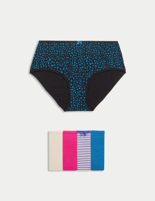 Pack 5 bragas altas midi diseño