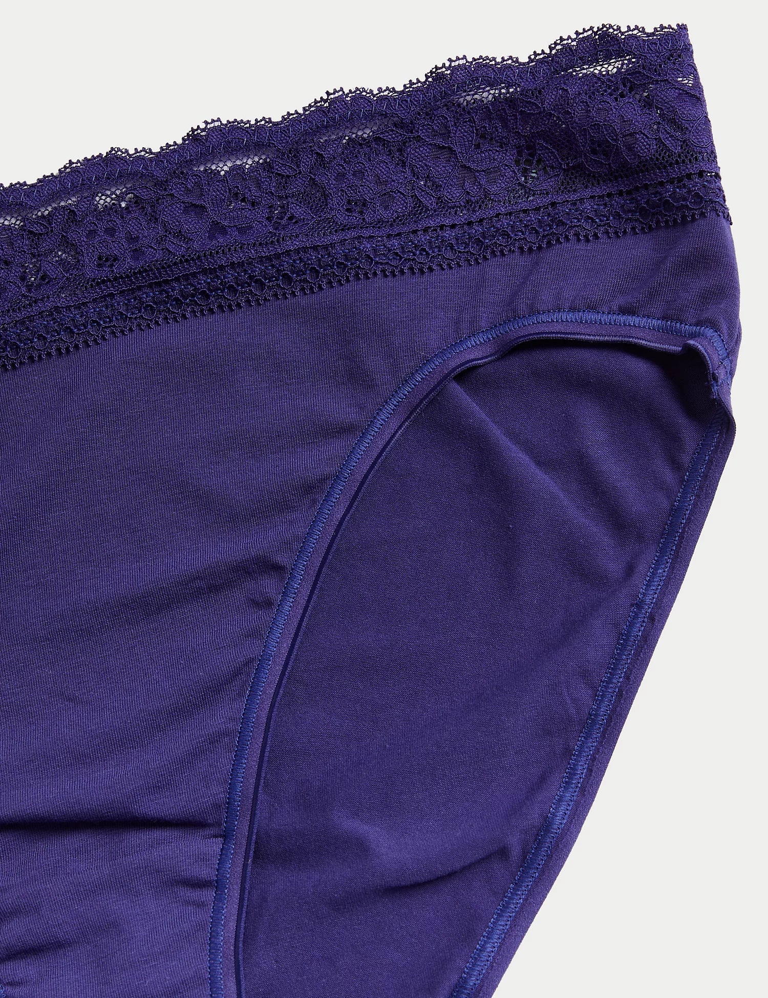 Pack 5 bragas altas detalle encaje