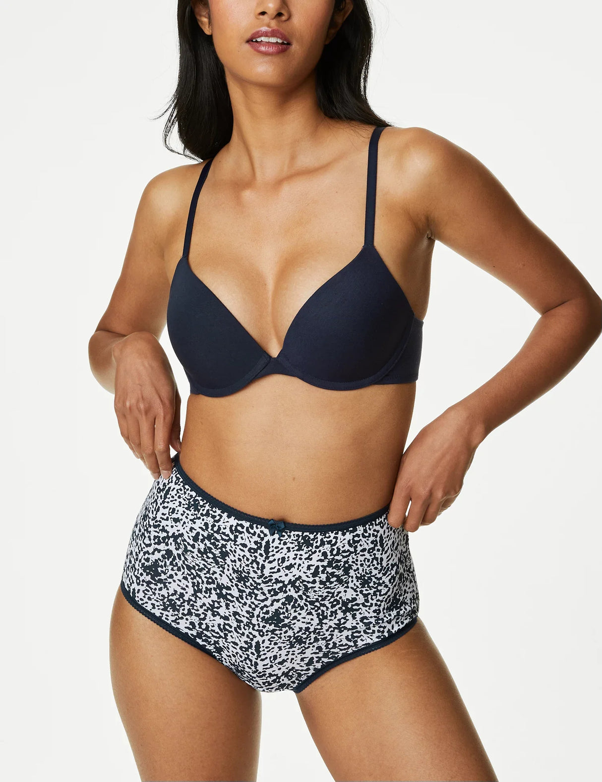 Pack 5 bragas altas diseño