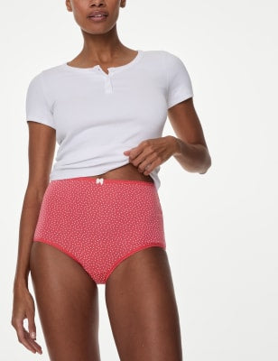 Pack 5 bragas altas diseño