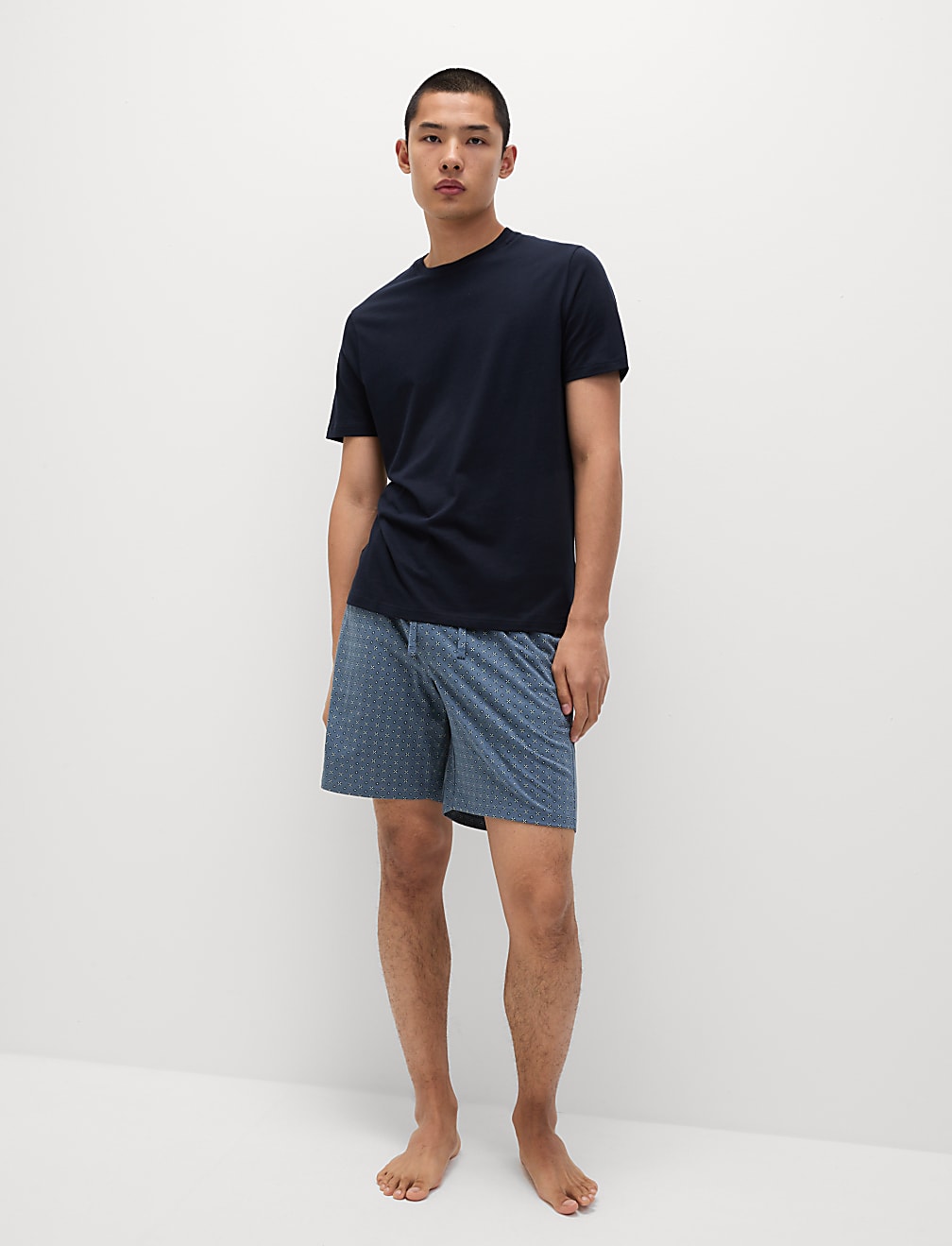 Pijama corto de punto