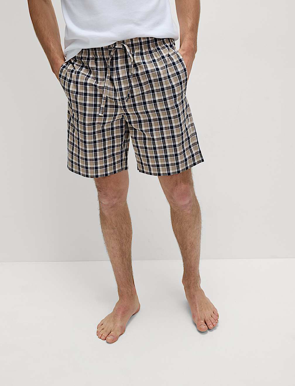 Pack de 2 pantalones cortos de tela