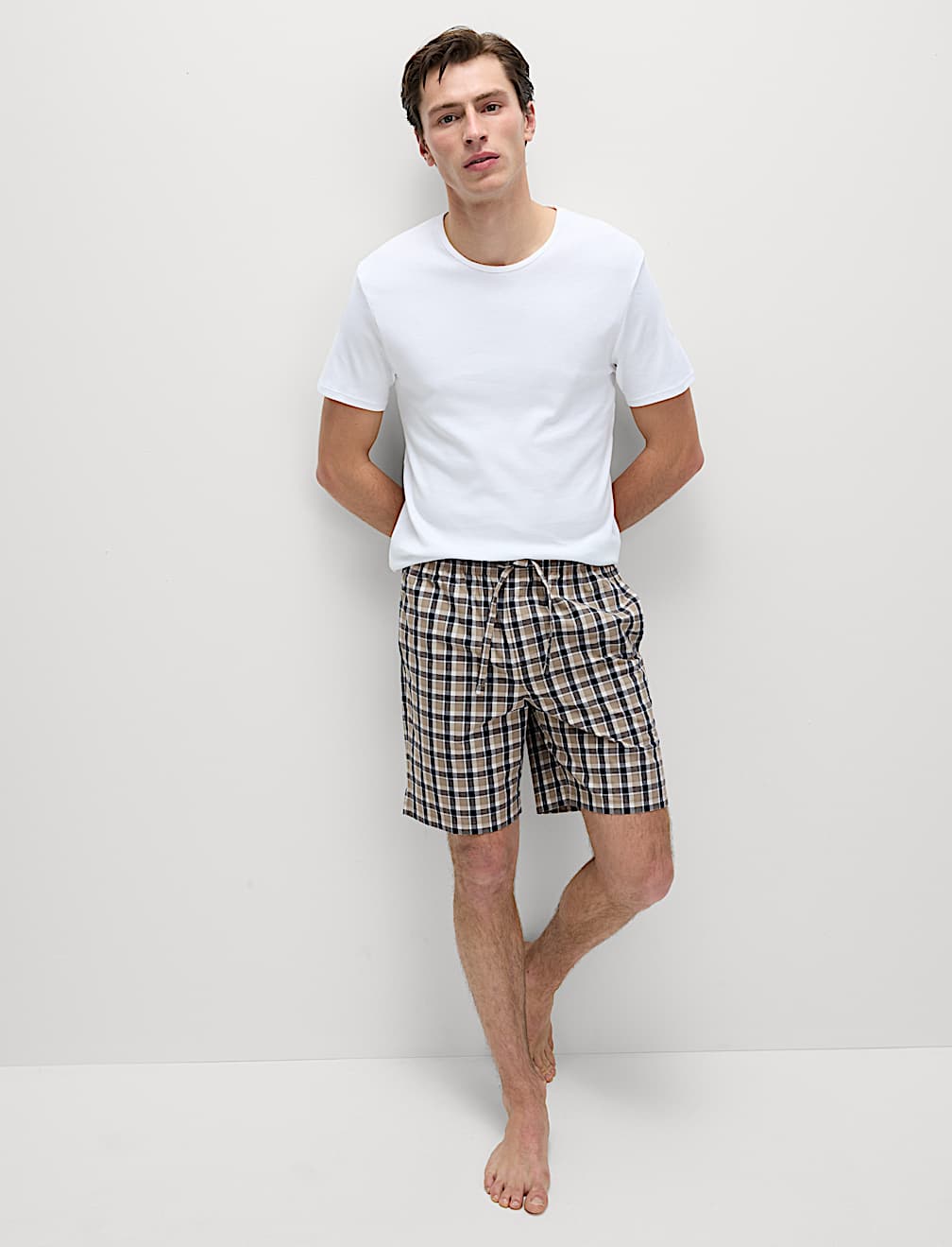 Pack de 2 pantalones cortos de tela