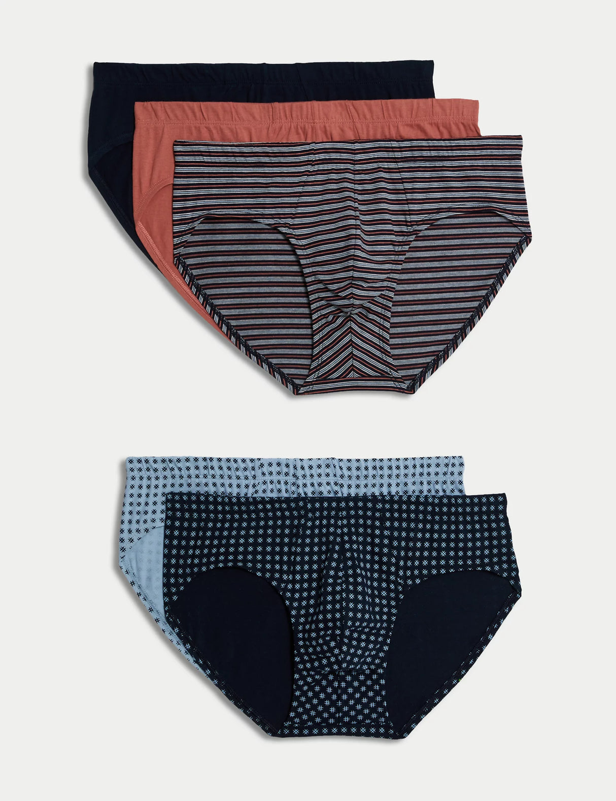 Pack de 5 slips diseño