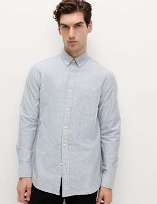 Camisa oxford algodón